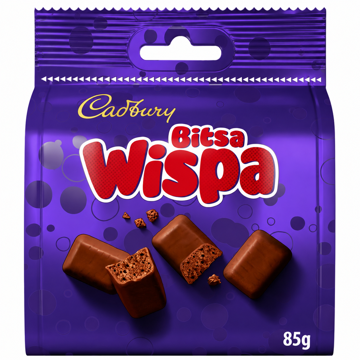Cadbury Bitsa Wispa Chocolate Bag  85g
