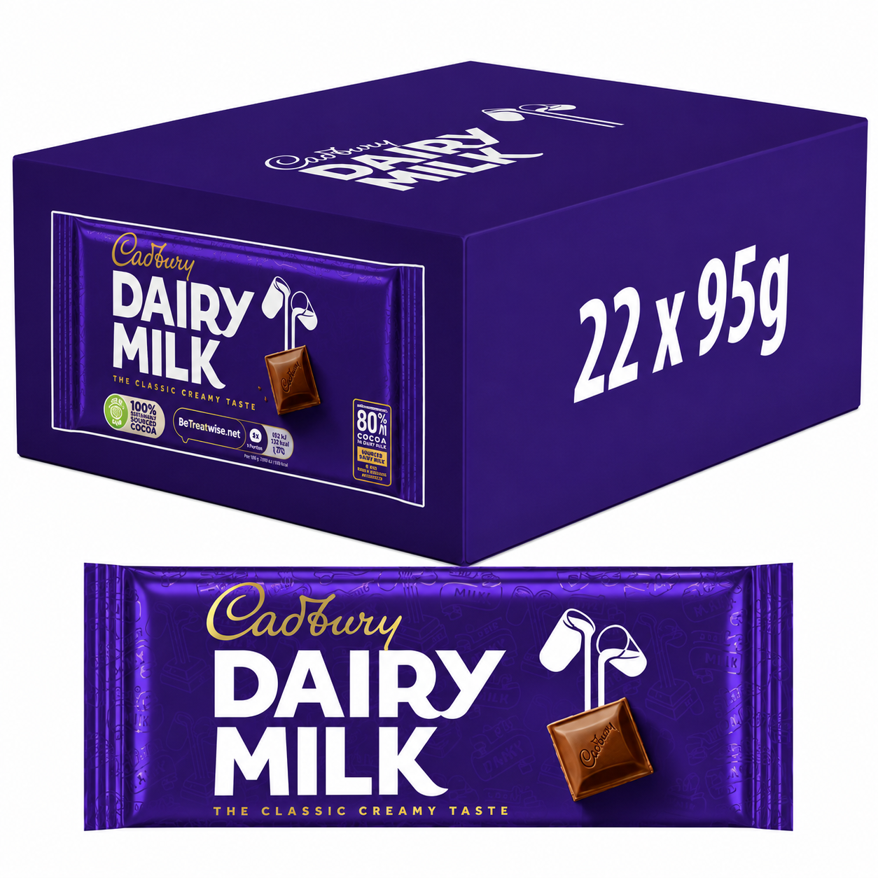 Cadbury Dairy Milk Chocolate 95g