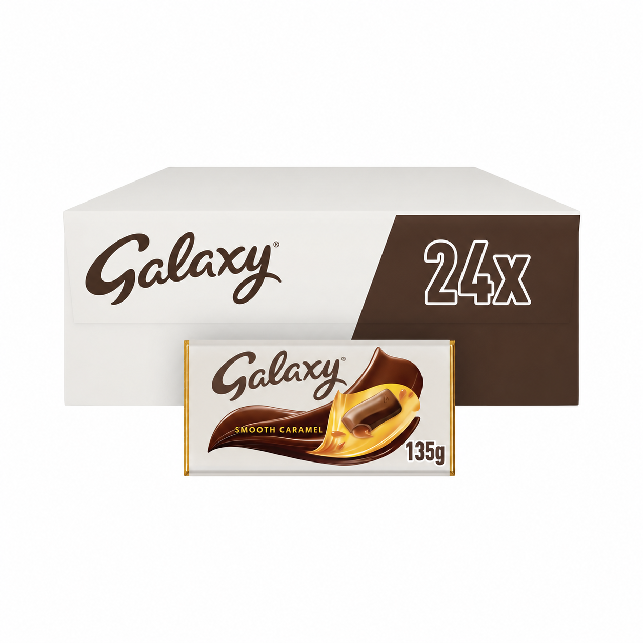 Galaxy Caramel & Milk Chocolate 135g