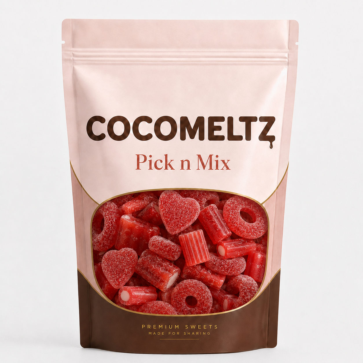 Cocomeltz Red Pick N Mix Pouch Halal