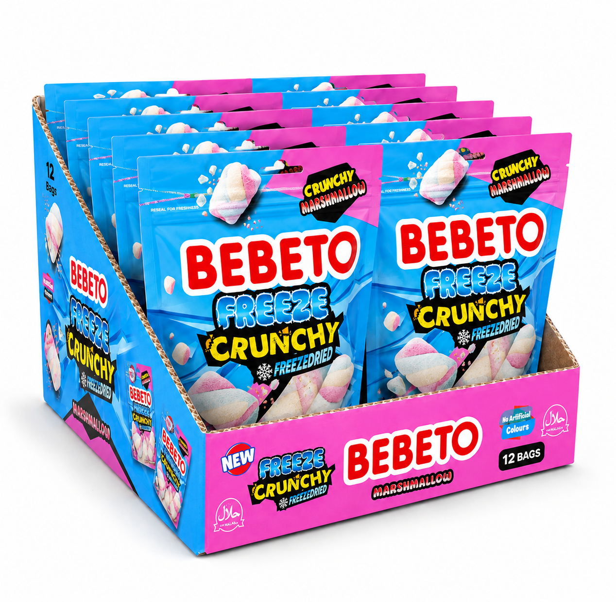 Bebeto Freeze Crunchy Freezedried 35g