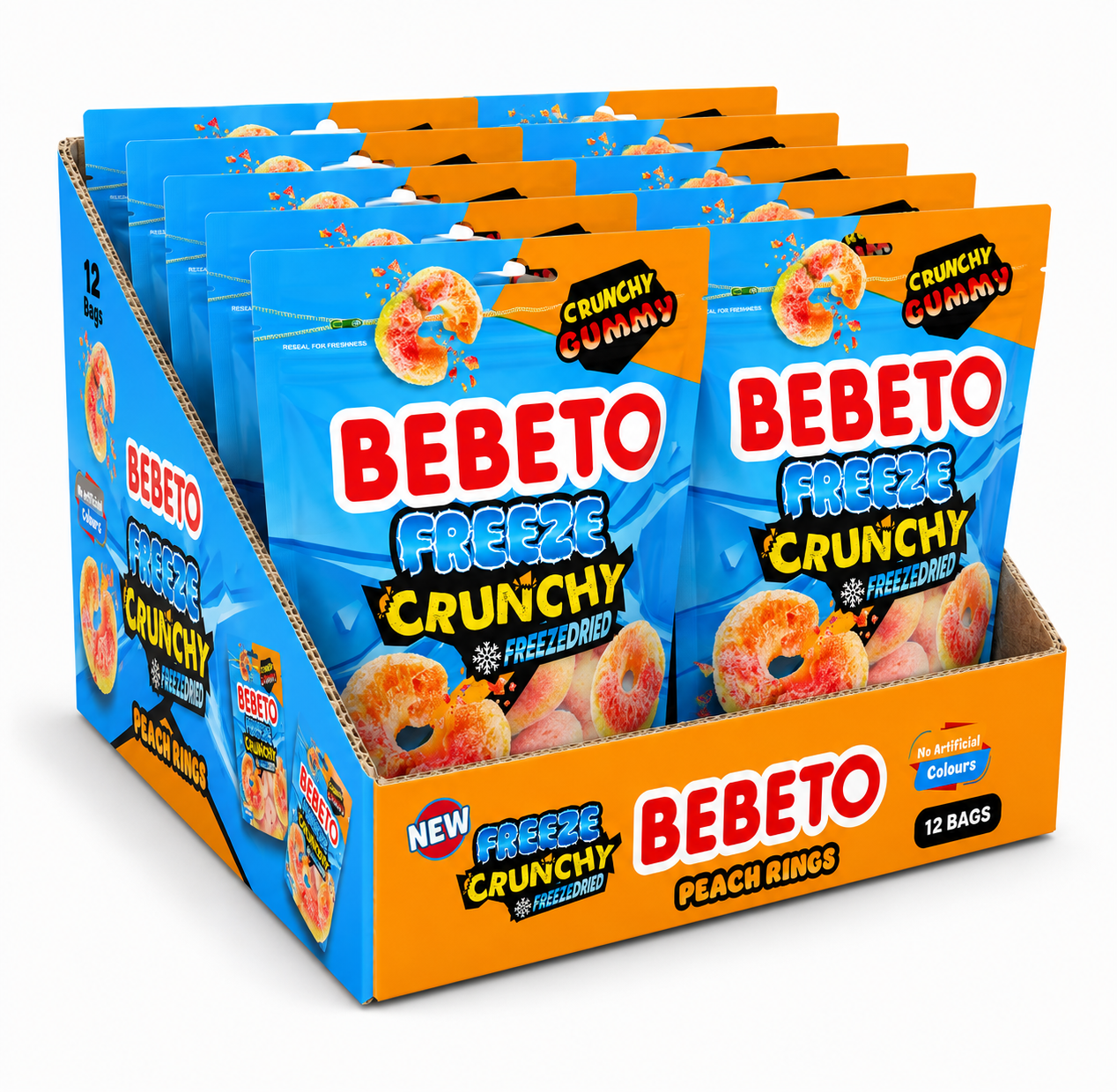 Bebeto Freeze Crunchy Freezedried 35g
