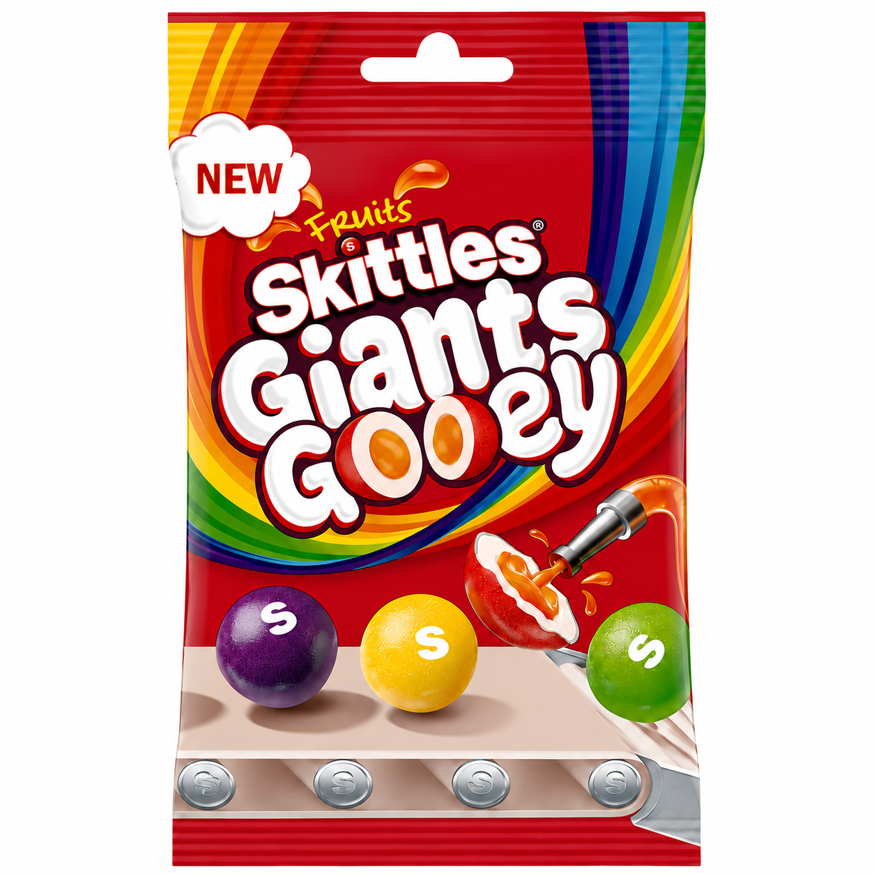 Skittles Giants Gooey Treat Bag 109g
