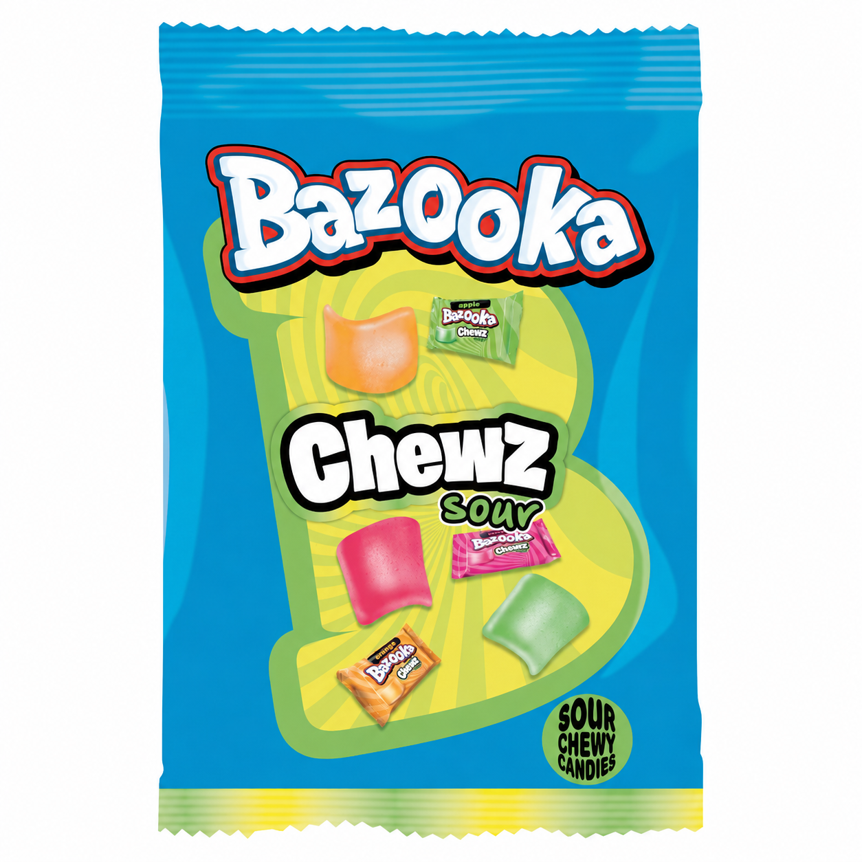 Bazooka Chewz Sour 120g