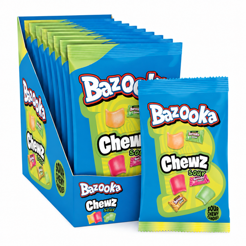 Bazooka Chewz Sour 120g