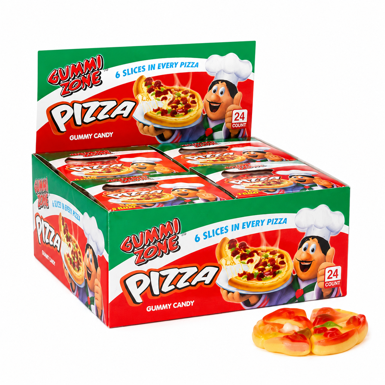 Gummi Zone 5 Pizza Slices 21g