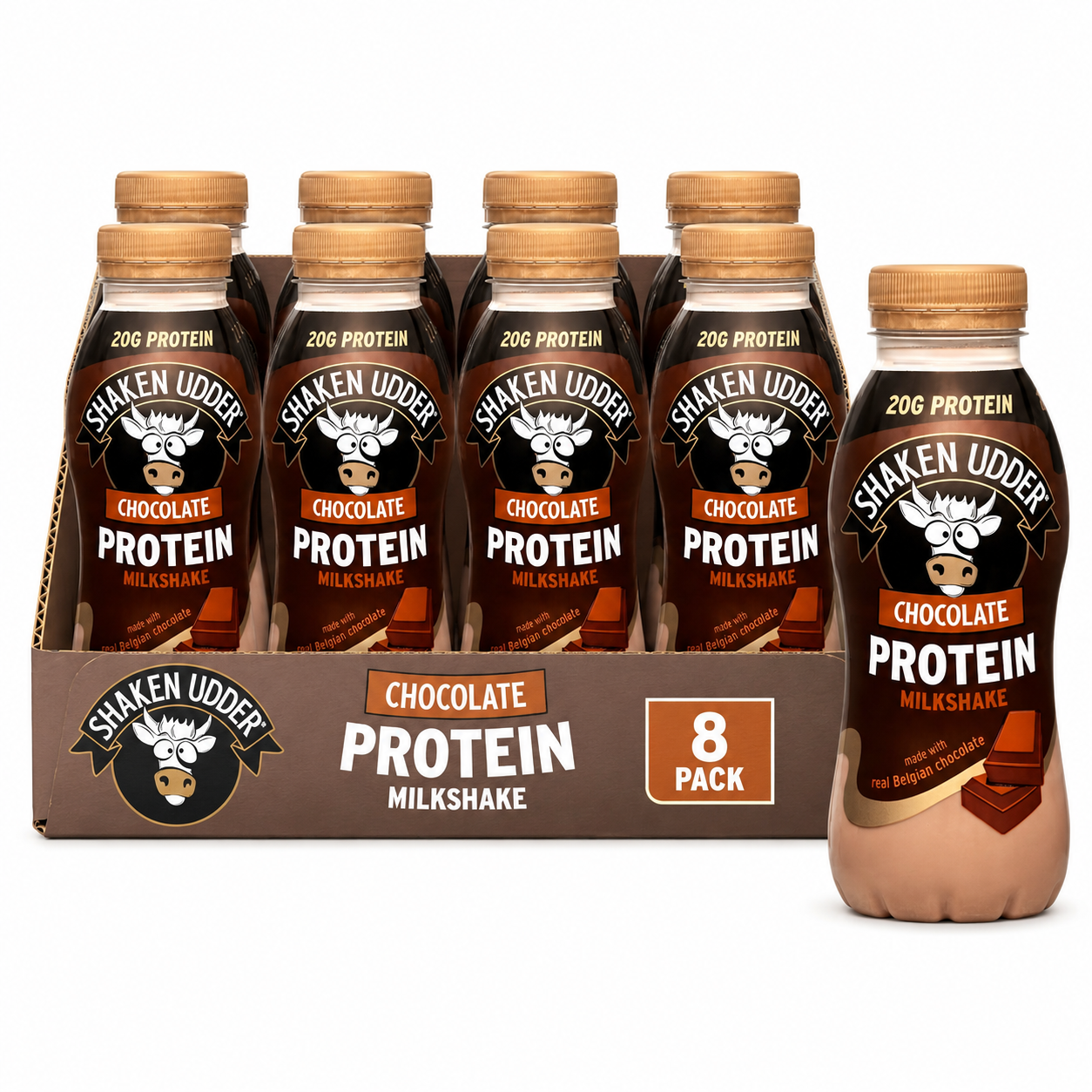 Shaken Udder Protein Milkshake 330ml