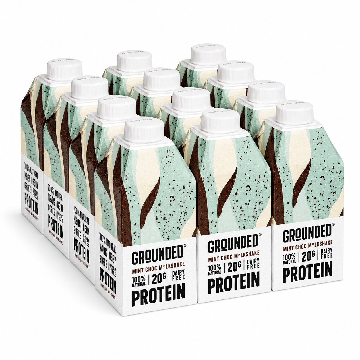 Grounded Ready To Drink Vegan Protein Shake 490ml