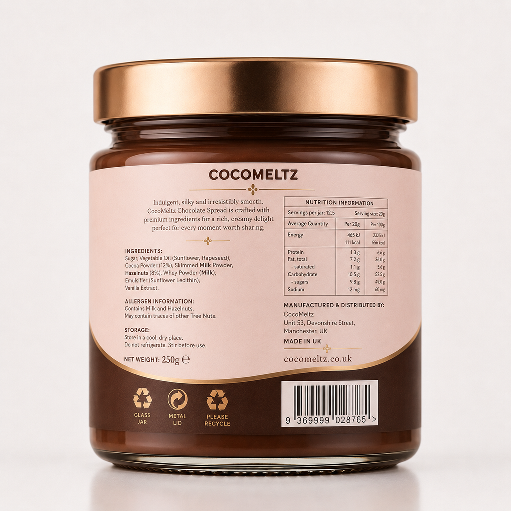Cocomeltz Chocolate Spread 250g