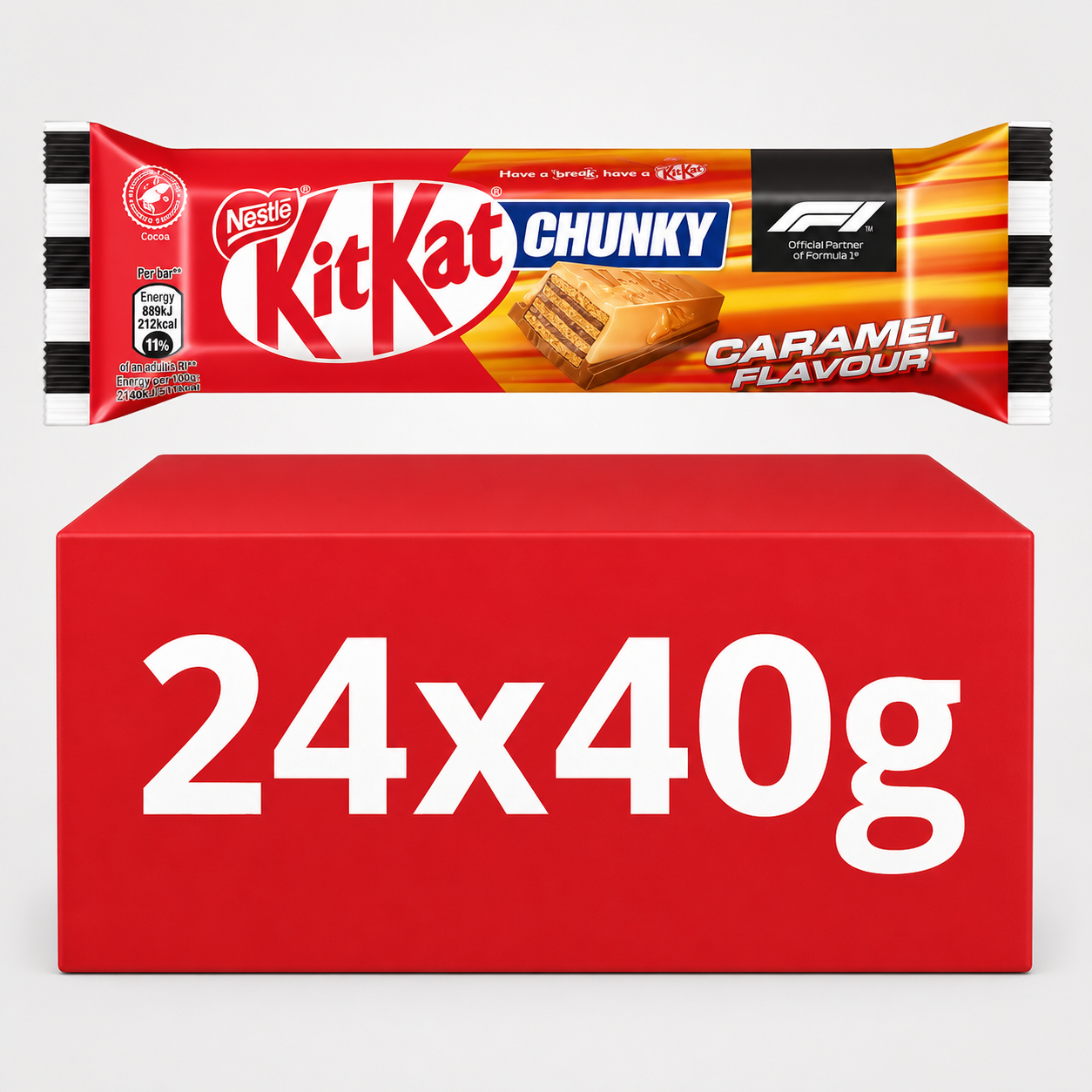 KitKat Chunky Chocolate Bar 40g 40g