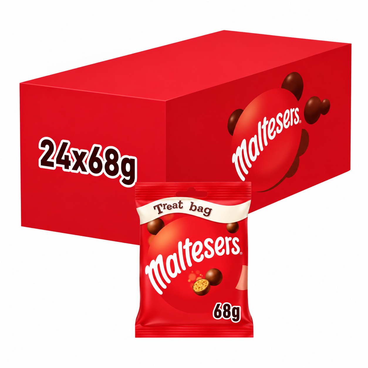 Maltesers Milk Chocolate Bag 68g