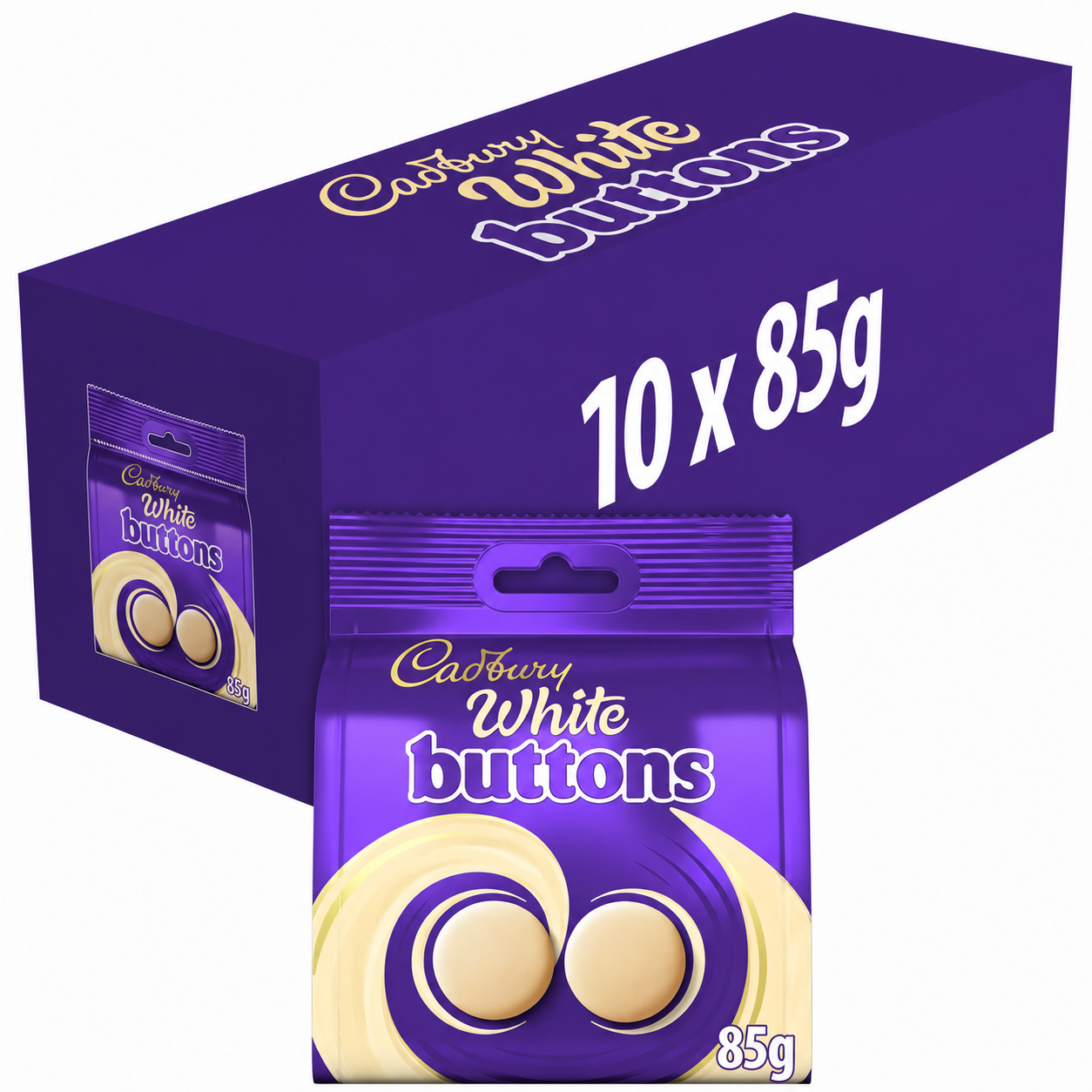 Cadbury Dairy Milk Chocolate Buttons Bag 85g