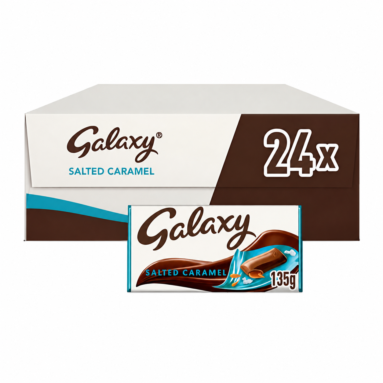 Galaxy Caramel & Milk Chocolate 135g