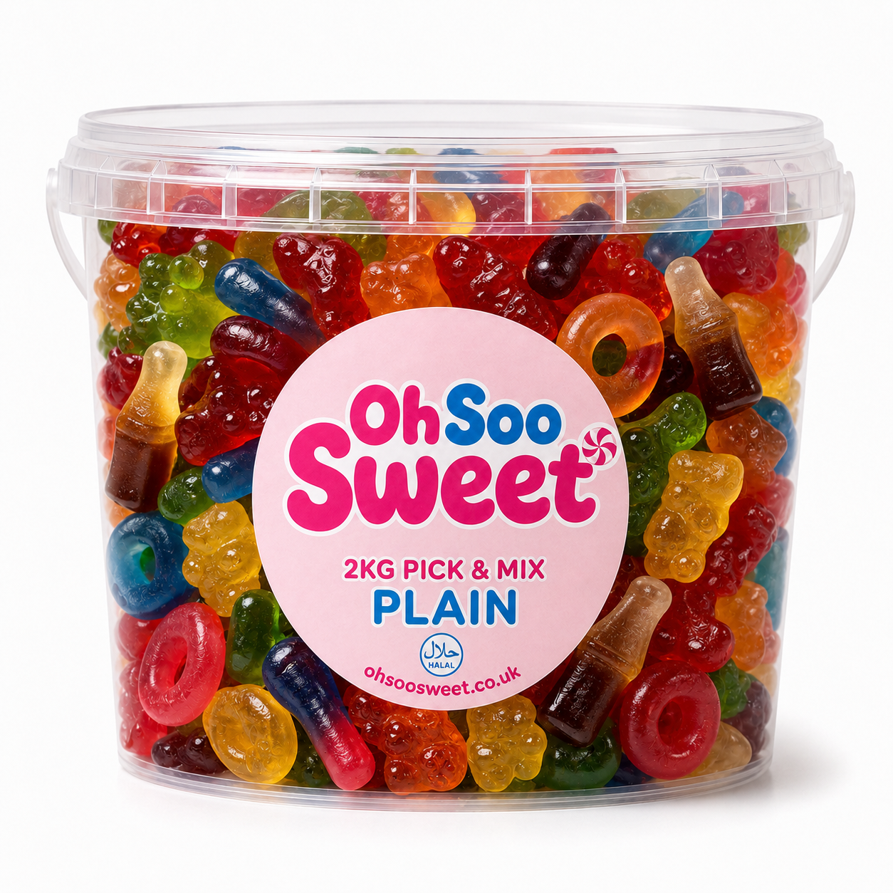 OhSooSweet Halal Pick And Mix Bucket 2kg